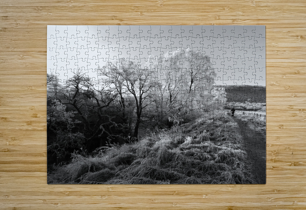 Frosty Morning in the Scottish Highlands Catriona Roberts Nature Photography and Designs Puzzle printing