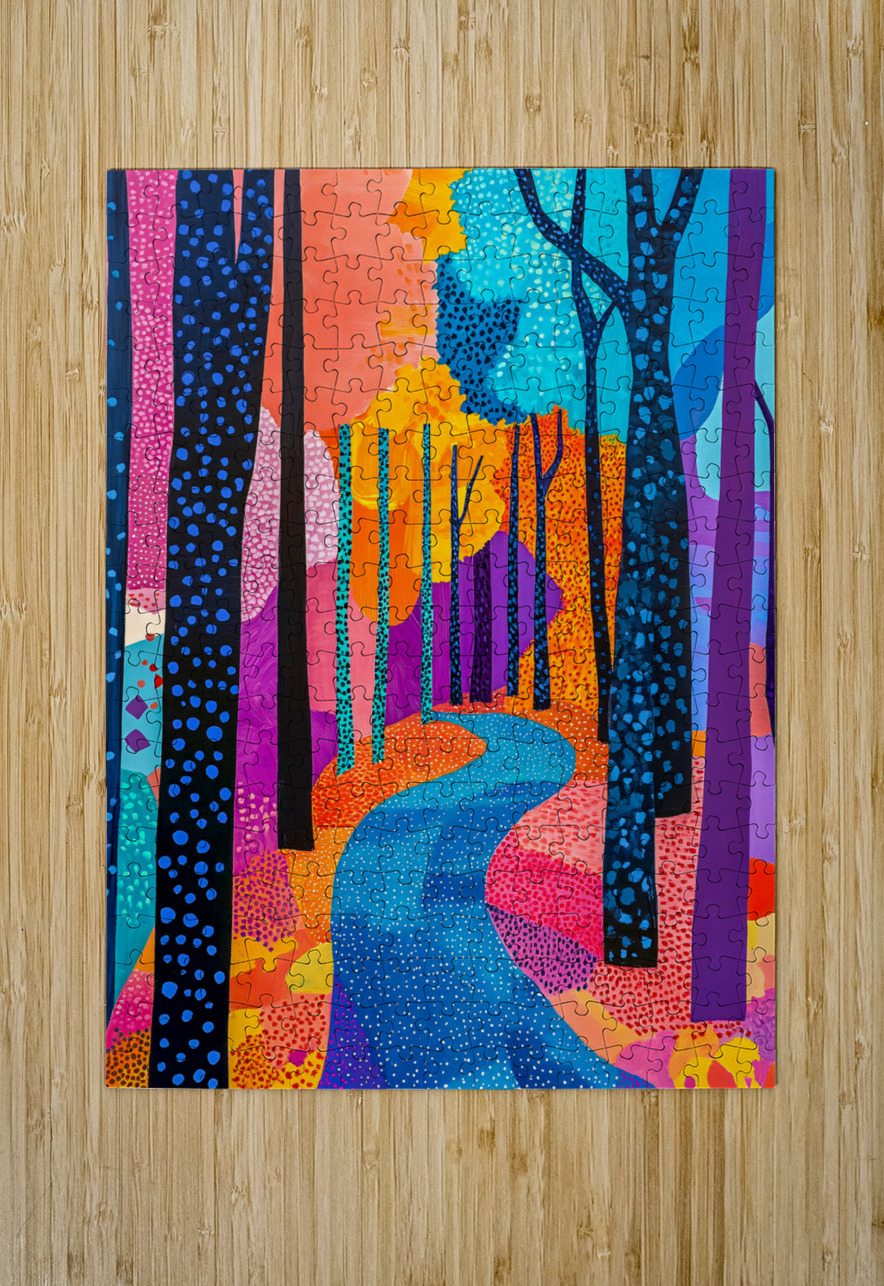 Sugar and Spice Road Travelling Light Puzzle printing