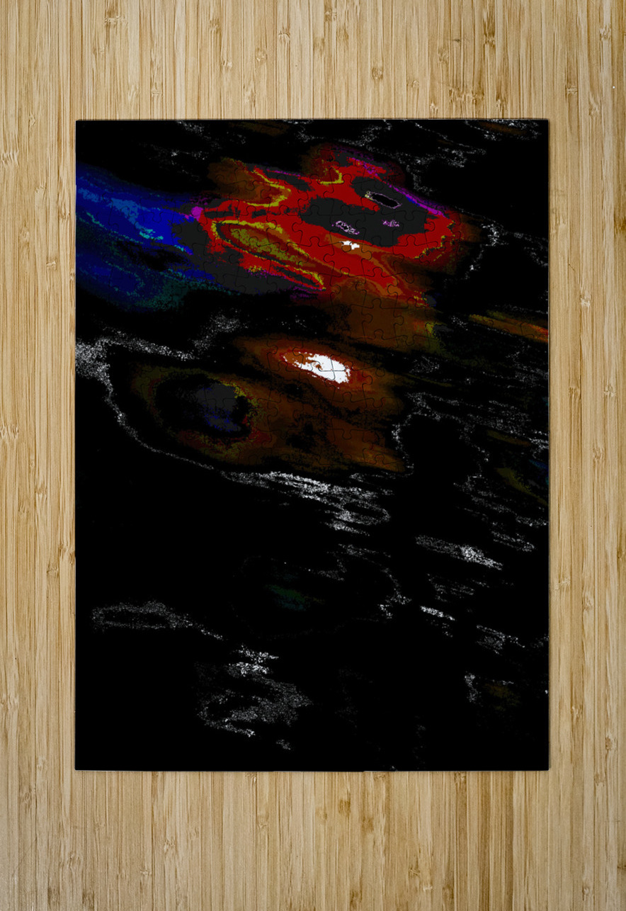 Abstract Vibrant Bold Colours Catriona Roberts Nature Photography and Designs Puzzle printing