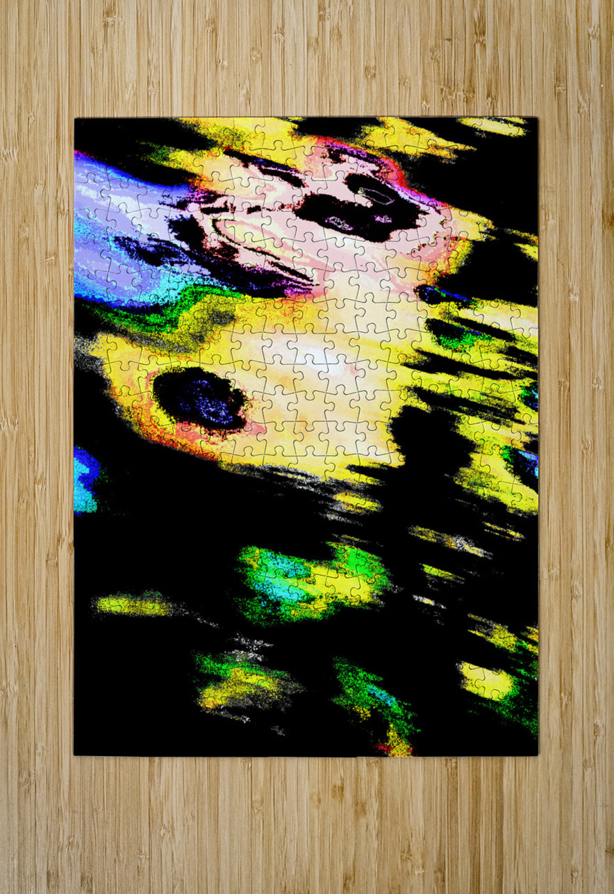 Abstract Chaotic Hues Catriona Roberts Nature Photography and Designs Puzzle printing