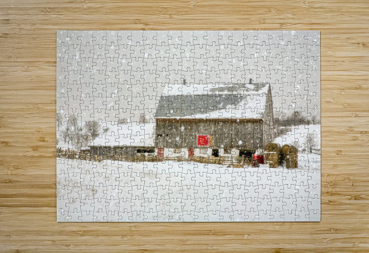 Little Red Square Thea Menagh Puzzle printing