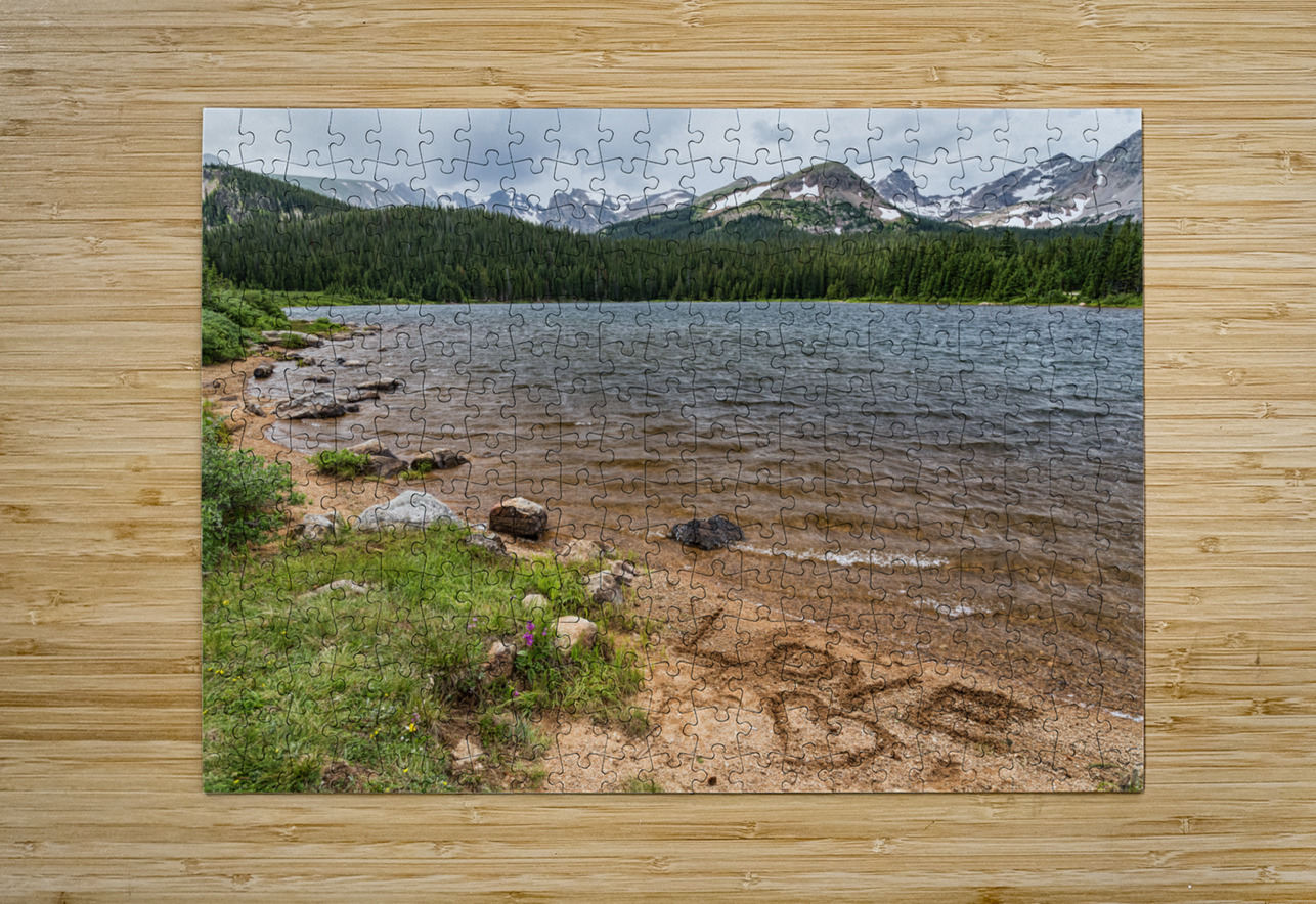 Love the Colorado Rocky Mountains Bo Insogna Puzzle printing