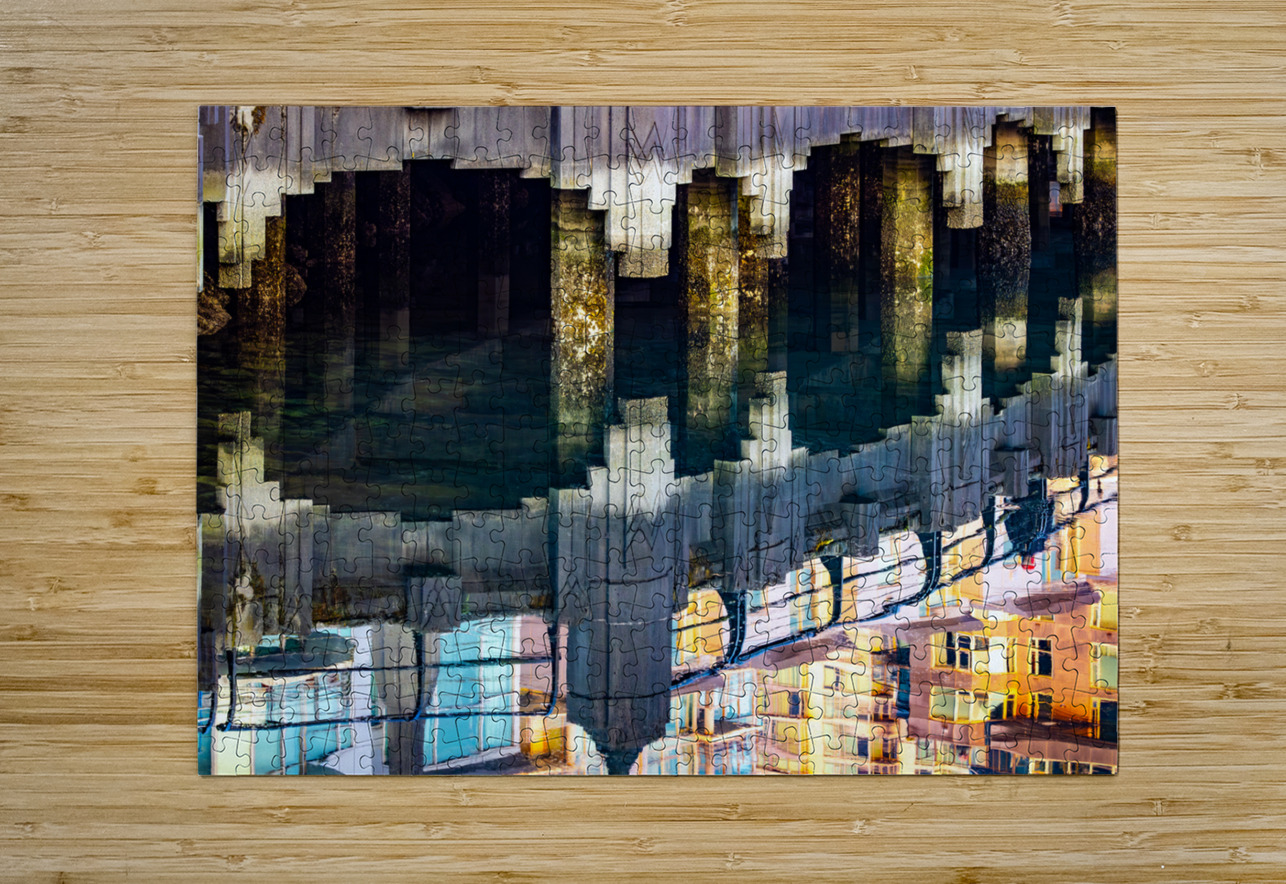 Marina Life Reflected Kim Hexter Photography Puzzle printing