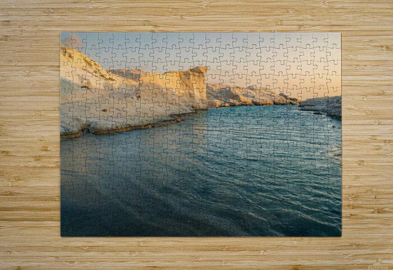 Sarakiniko Greece Josh Woodman Photography Puzzle printing