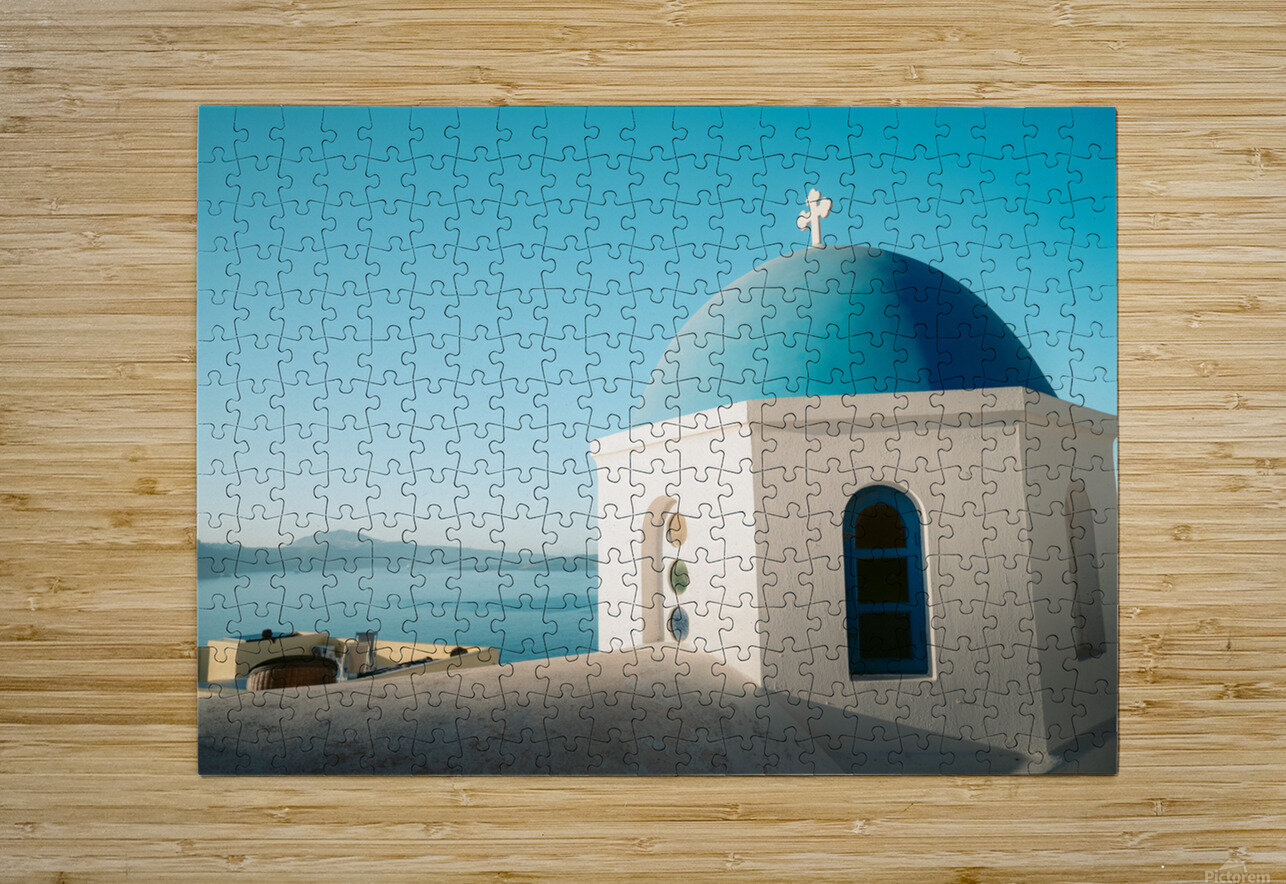 Oia Santorini Josh Woodman Photography Puzzle printing