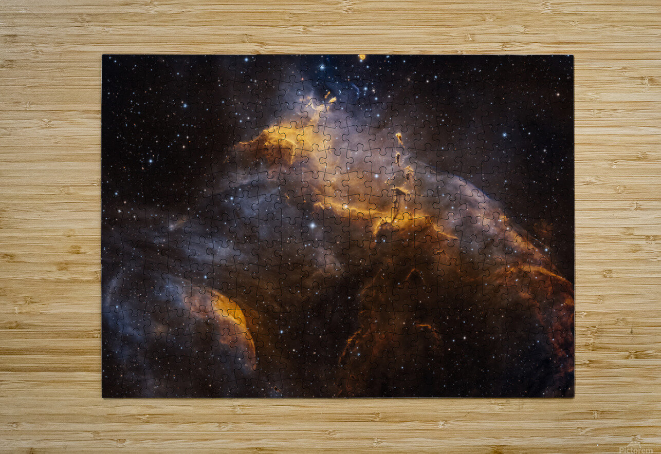 Southern Tadpole Nebula Toozastro Puzzle printing