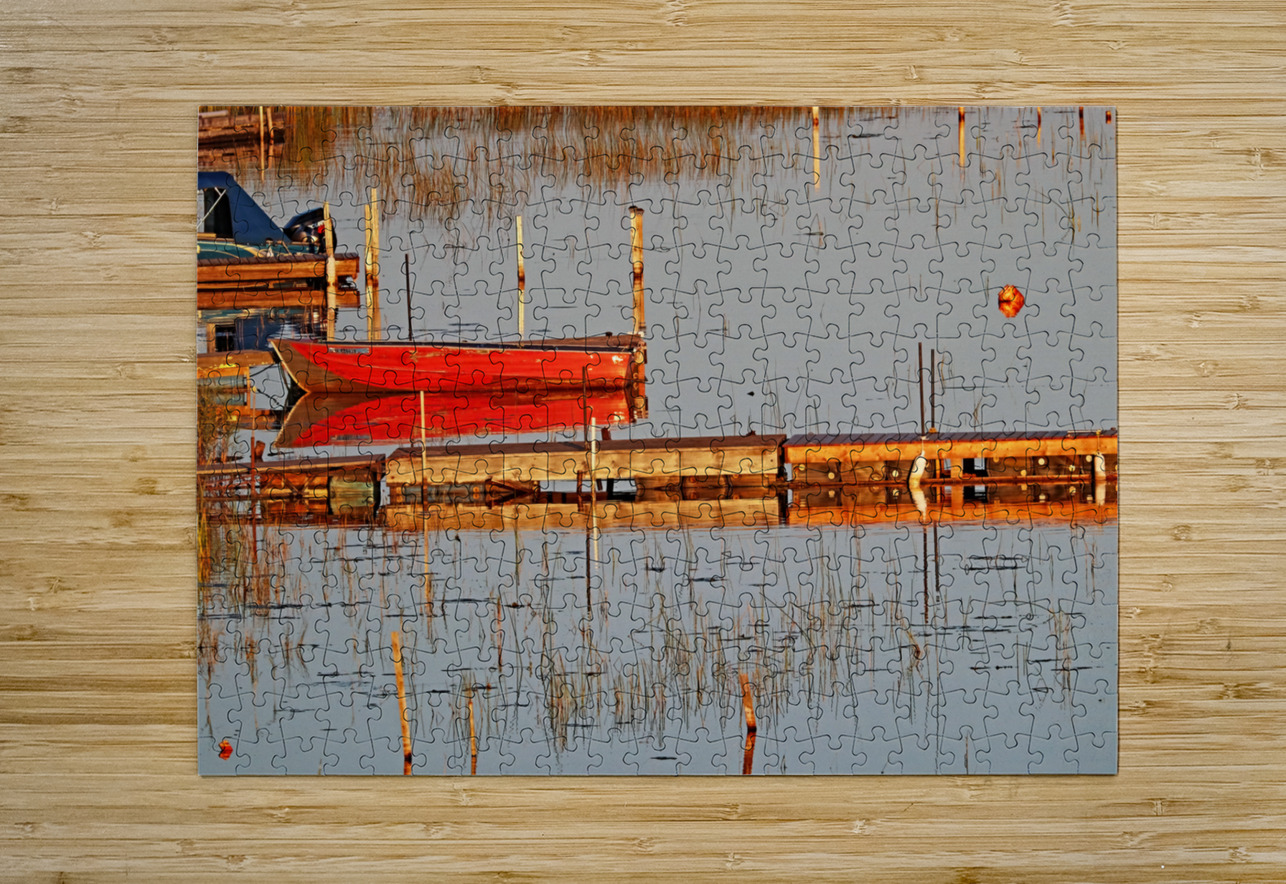 Docked At The Key River Deb Oppermann Puzzle printing