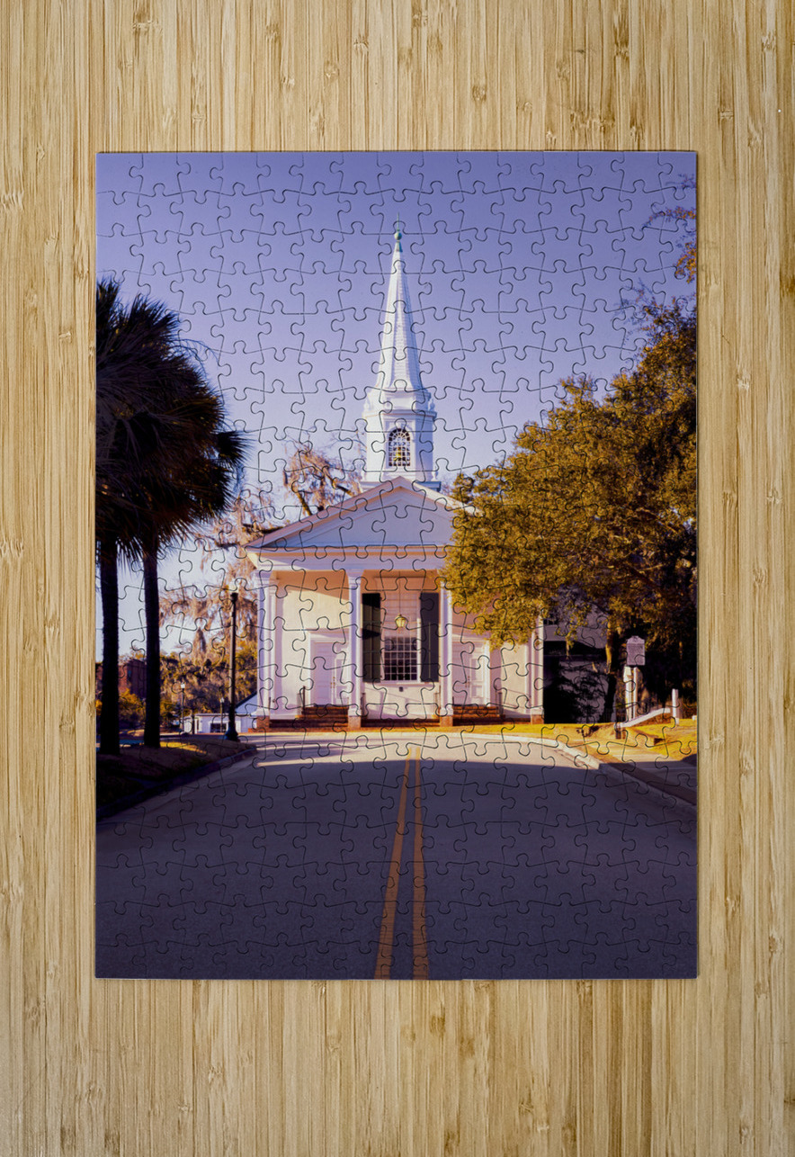 Waccamaw River Church Norma Brandsberg Photography Puzzle printing