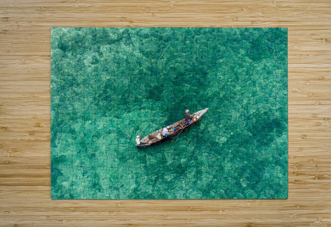 Fishing boat Riley Fine Art Photography Puzzle printing