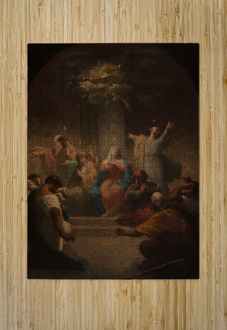 La Pentecôte [1864] by Felix–Henri Giacomotti [1828–1909] MyCozyFineArt Puzzle printing