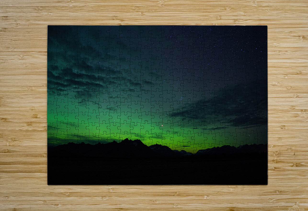 Auroras in the Distance Gregular Images Puzzle printing