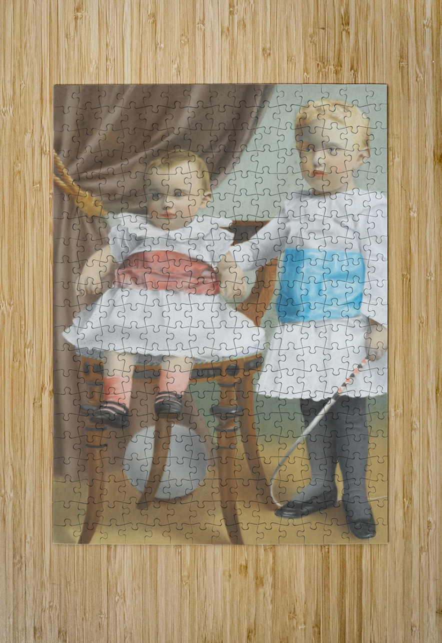 Fritz and Hans von Rosen [1889] by Emil Österman [1870–1927] MyCozyFineArt Puzzle printing