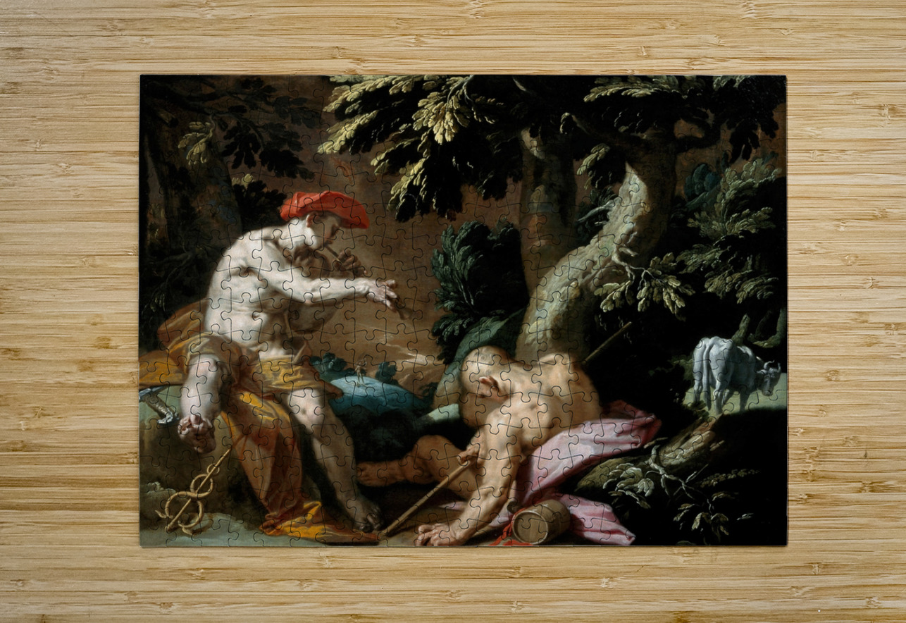 Mercury. Argus and Io [Circa 1592] by Abraham Bloemaert [1564–1651] MyCozyFineArt Puzzle printing