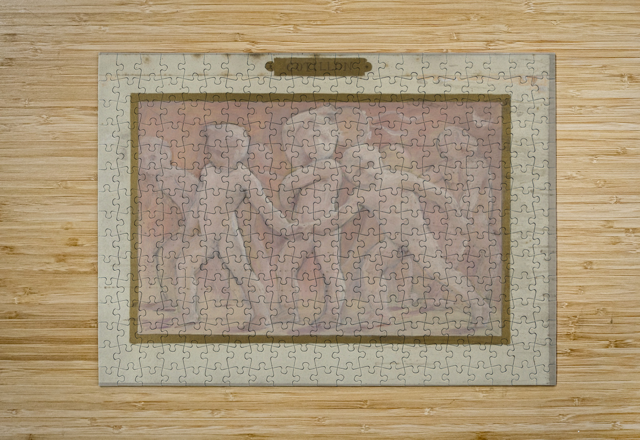 Cotillons [1889–1895] by Albert Aublet [1851–1938] MyCozyFineArt Puzzle printing