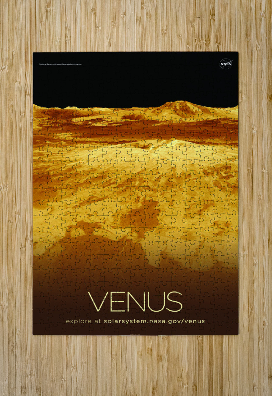 NASA Explore Posters - Venus B AA Images Puzzle printing
