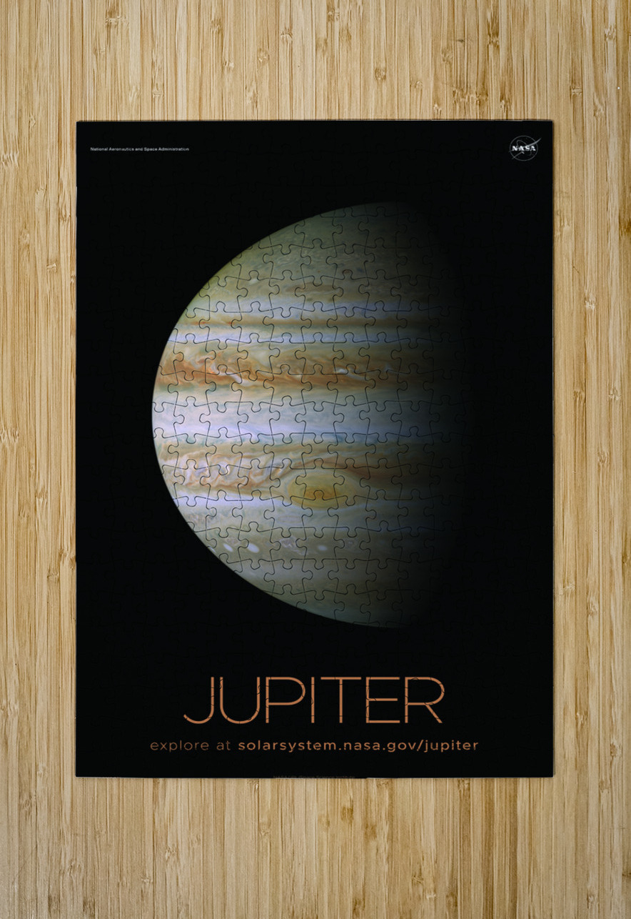NASA Explore Posters - Jupiter A AA Images Puzzle printing