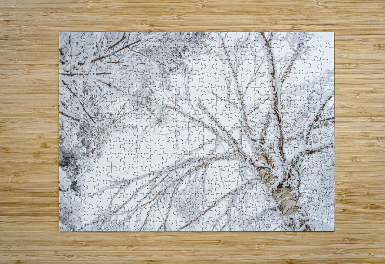 ciel blanc Marc Andre Laurin Puzzle printing
