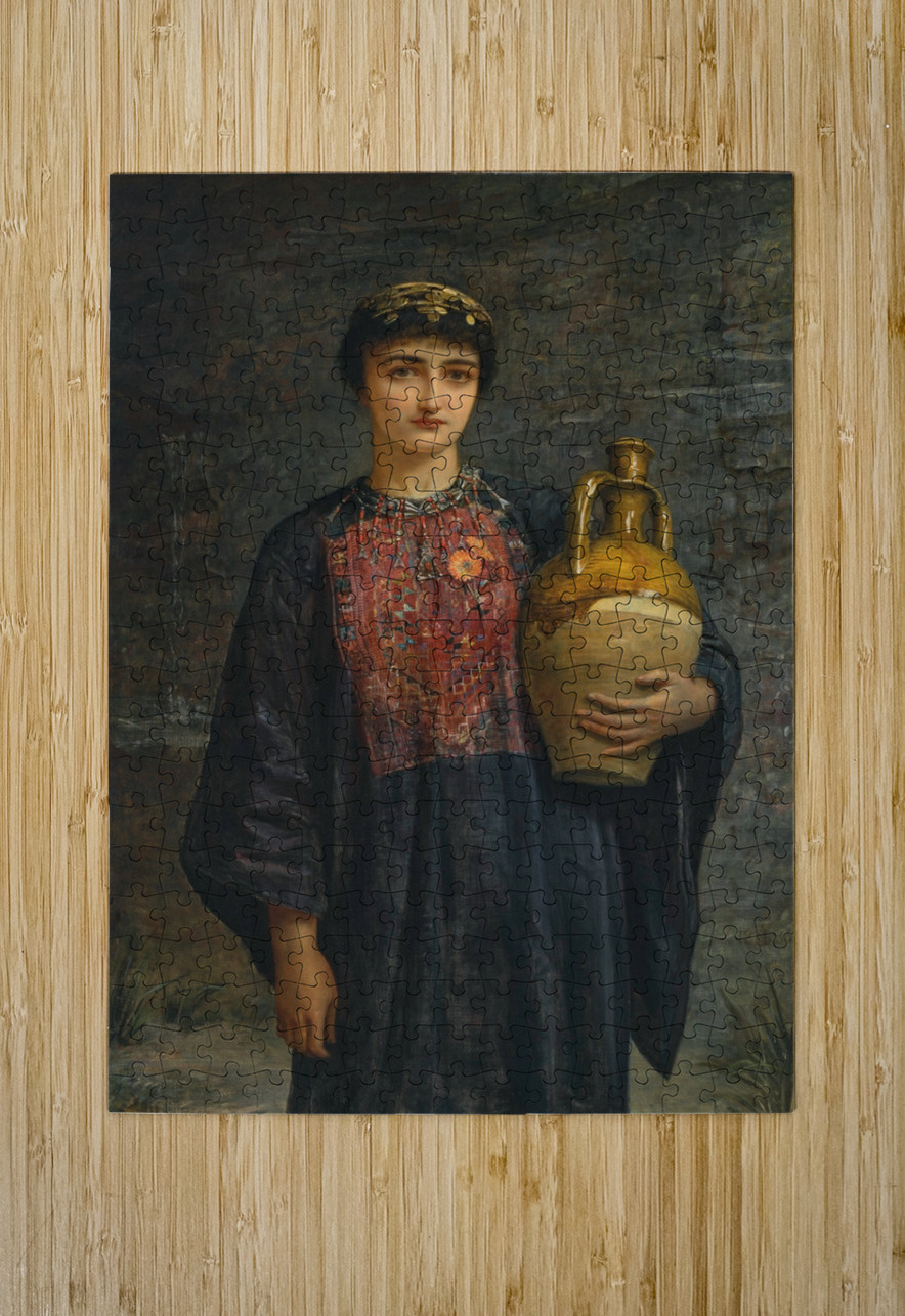 The Daughter of Bethlehem [1886] by Edwin Long [1829–1891] MyCozyFineArt Puzzle printing