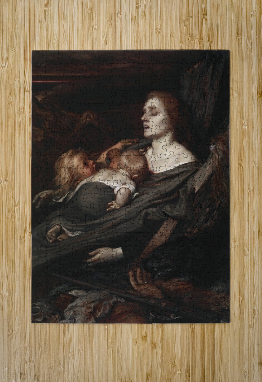 War [1872] by Louis Gallait [1810–1887] MyCozyFineArt Puzzle printing