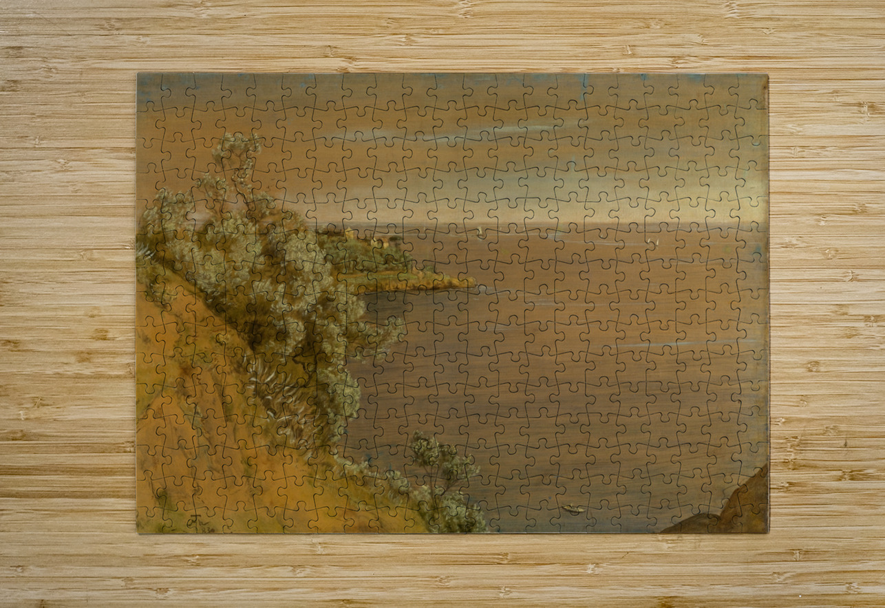Bei Lerici am Golf von La Spezia [1883] by Hans Thoma [1839–1924] MyCozyFineArt Puzzle printing