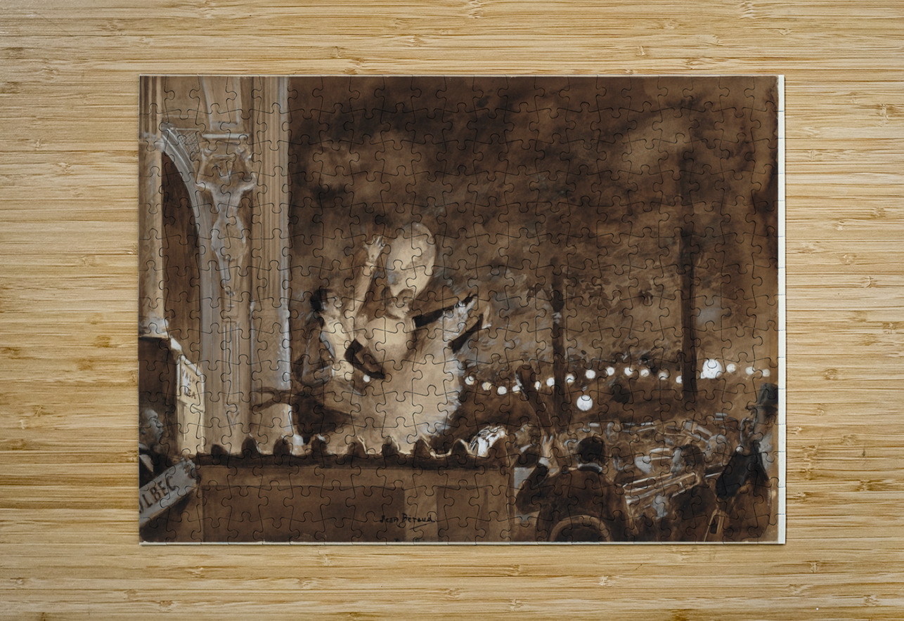 Valmy and Léa [c. 1885–1895] by Jean Béraud [1849–1935] MyCozyFineArt Puzzle printing