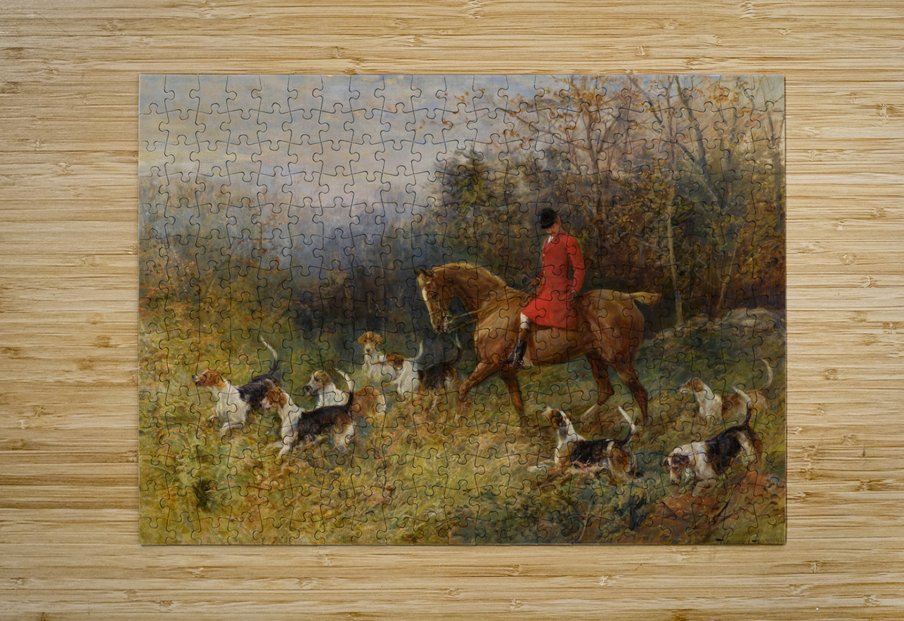 The draw by Heywood Hardy [1842–1933] MyCozyFineArt Puzzle printing