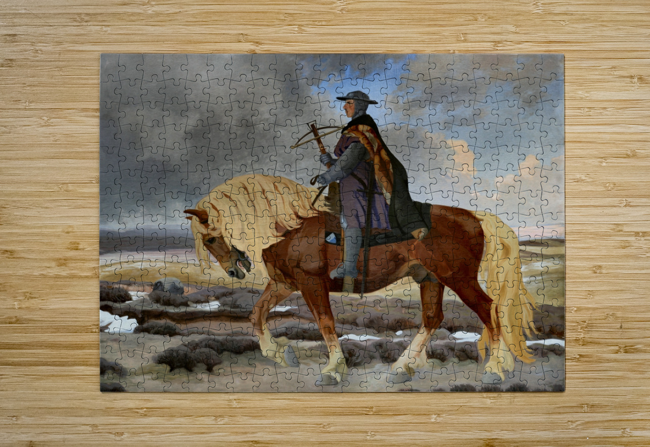 Niels Ebbesen [1893–1894] by Agnes Slott–Møller [1862–1937] MyCozyFineArt Puzzle printing