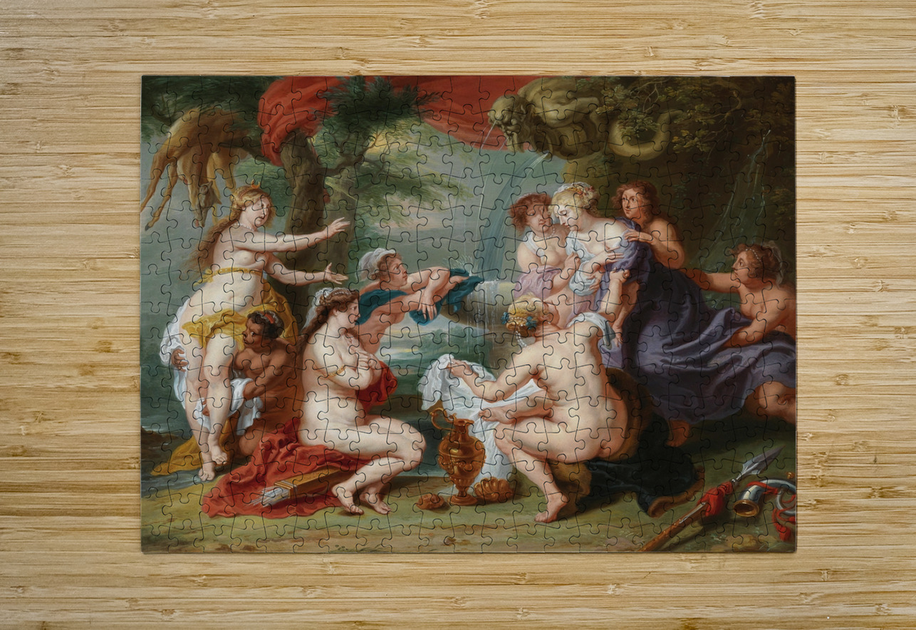Diana discovering Callisto’s pregnancy by Follower of Peter Paul Rubens [1577–1640] MyCozyFineArt Puzzle printing