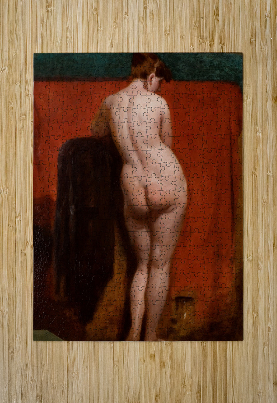 Standing Female Nude [Circa 1835 And Circa 1840] by William Etty [1787–1849] MyCozyFineArt Puzzle printing