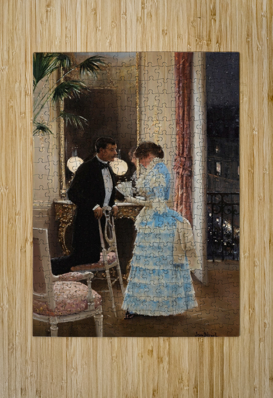 La Conversation by Jean Béraud [1849–1935] MyCozyFineArt Puzzle printing