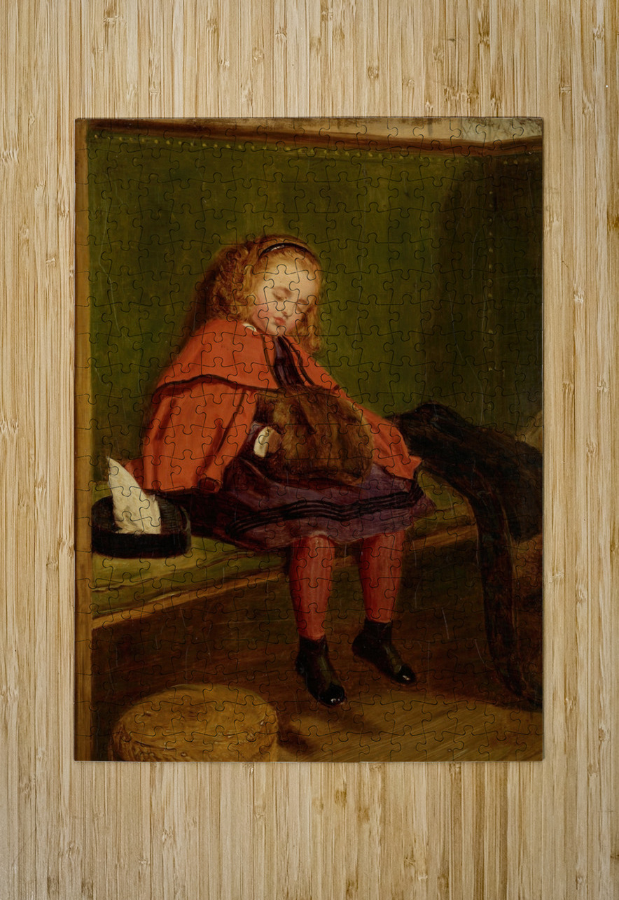 My Second Sermon by Frederic Leighton [1830–1896] MyCozyFineArt Puzzle printing