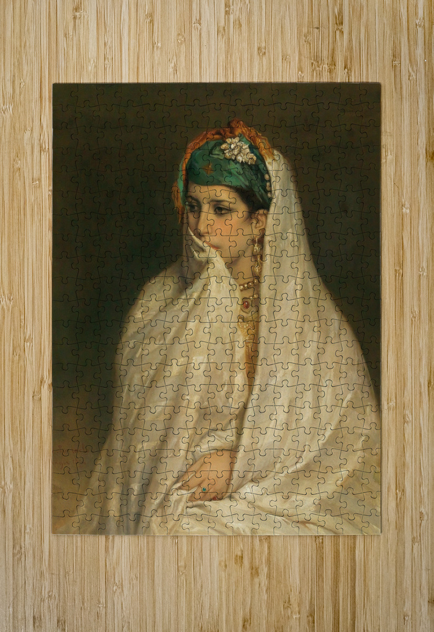 Juive de Tanger by Jean François Portaels [1818–1895] MyCozyFineArt Puzzle printing