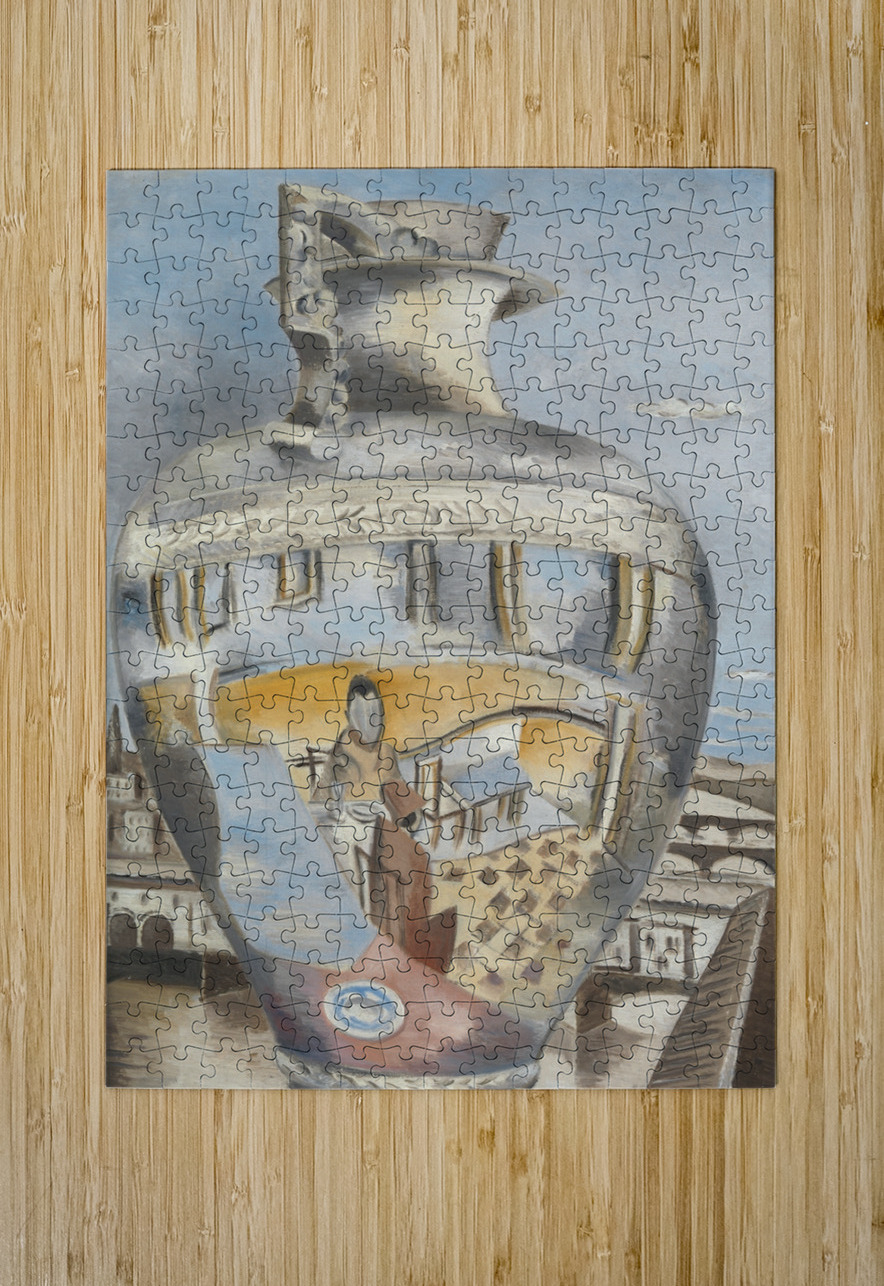 Souvenir of Florence [1929] by Paul Nash [1889–1946] MyCozyFineArt Puzzle printing