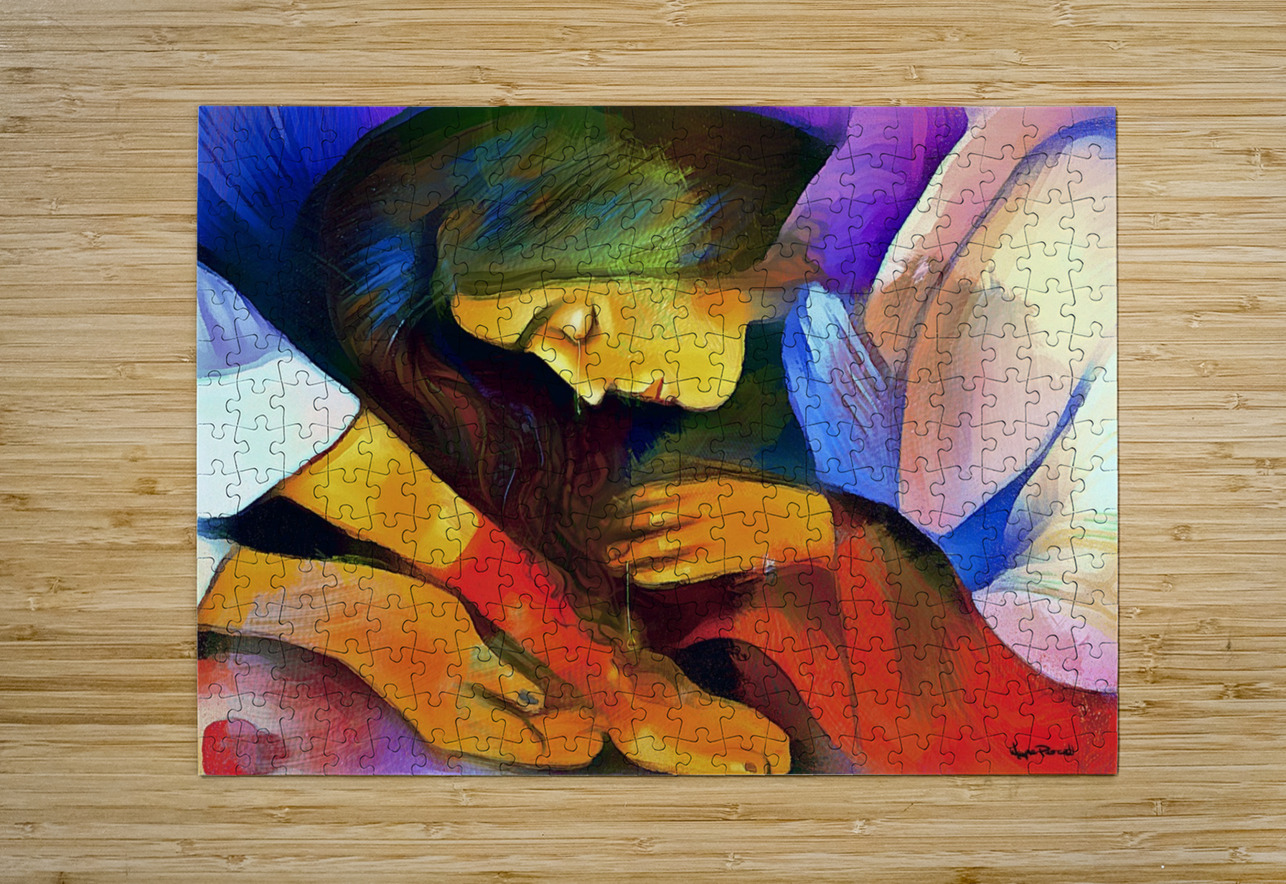 The Scent of Forgiveness and an Alabaster Box Wayne Pascall Art Puzzle printing