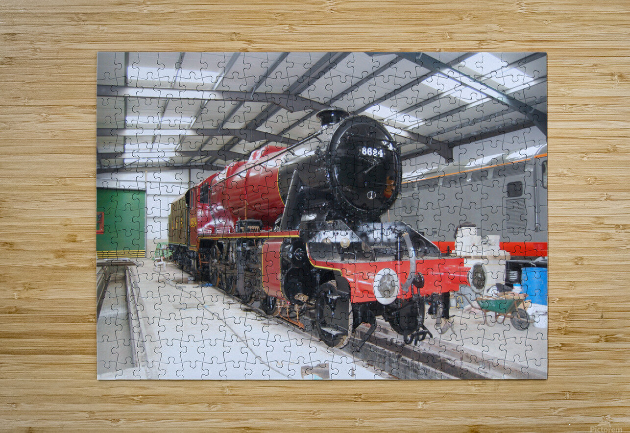 Steam locomotive Peak Railway Matlock Ross Sharp Puzzle printing