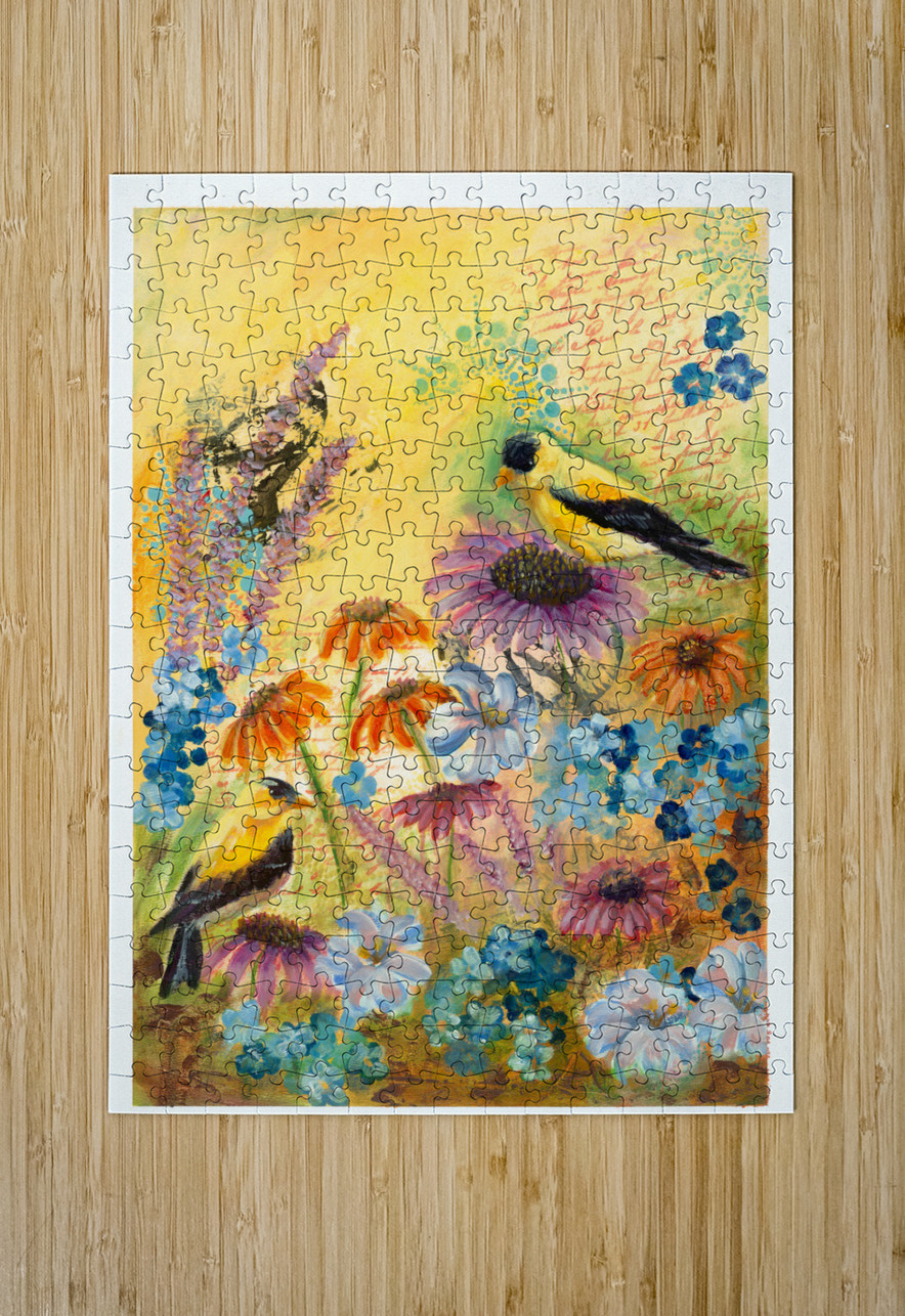 Summer Bloom Robin Elizabeth Puzzle printing