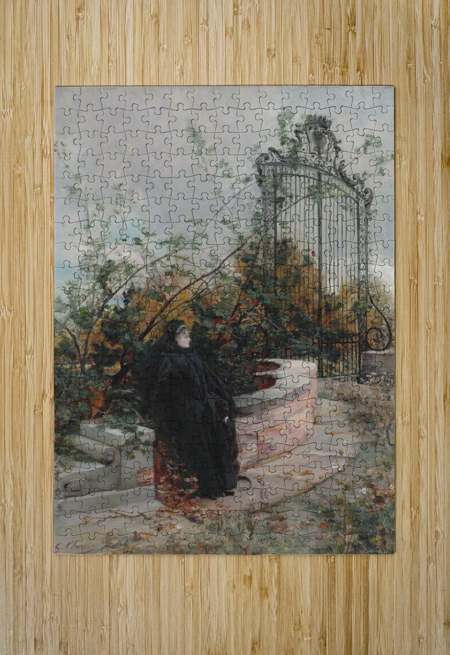 La comtesse de Castiglione by Georges Jules Victor Clairin [1843–1919] MyCozyFineArt Puzzle printing
