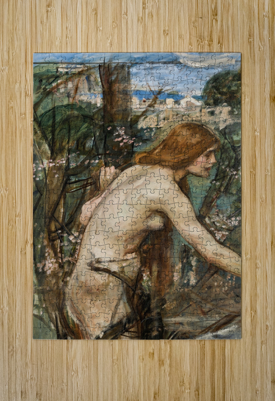 Phyllis by John William Waterhouse [1849–1917] MyCozyFineArt Puzzle printing