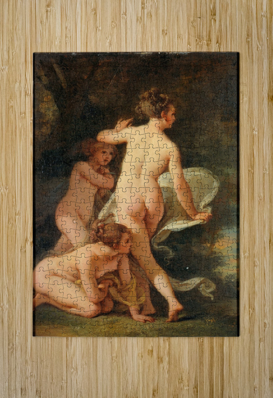 Nymphes [1780–1831] by Jacques Antoine Vallin [1760–1835] MyCozyFineArt Puzzle printing