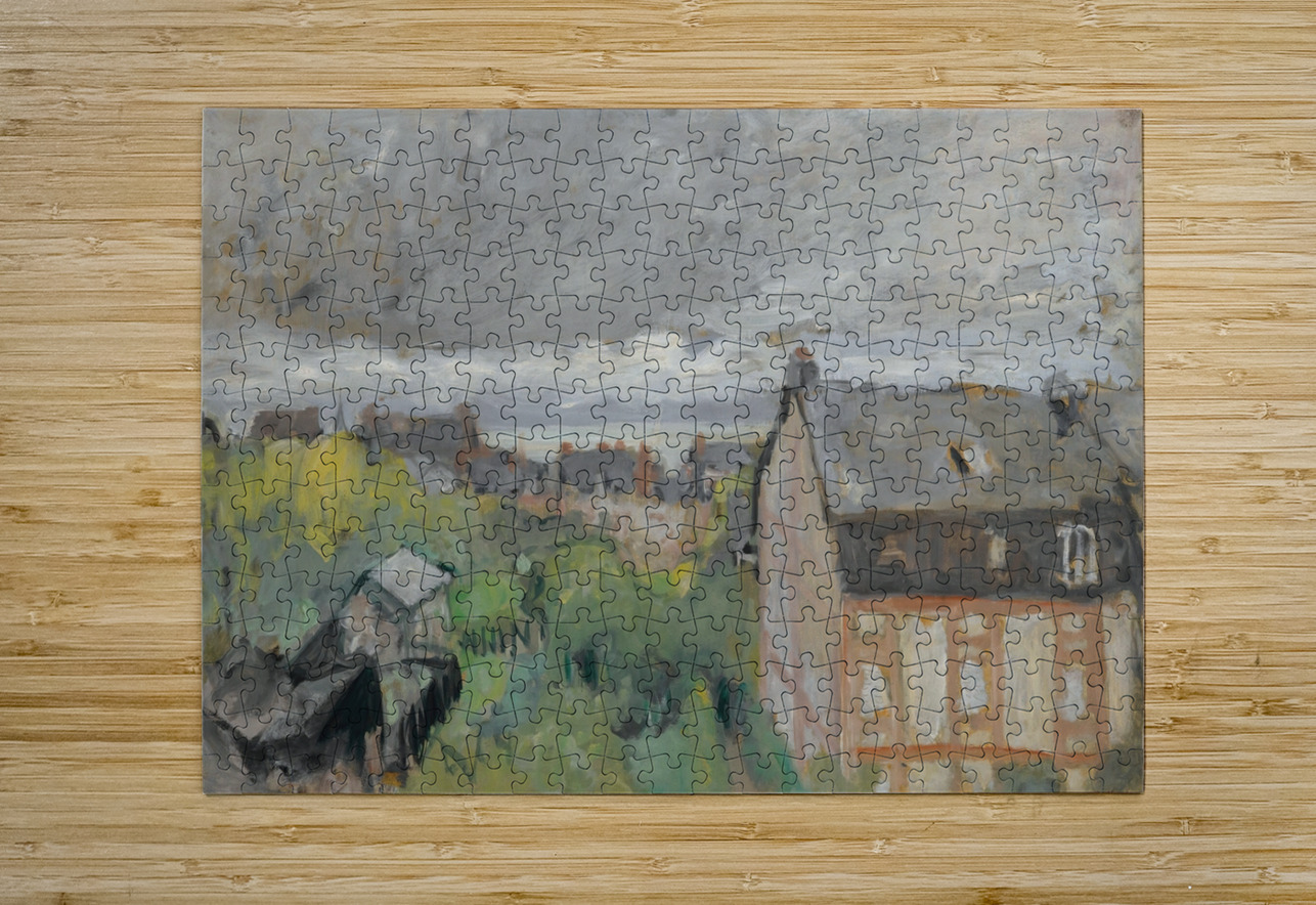 Les Toits Mauves [1909] by Édouard Vuillard [1868–1940] MyCozyFineArt Puzzle printing