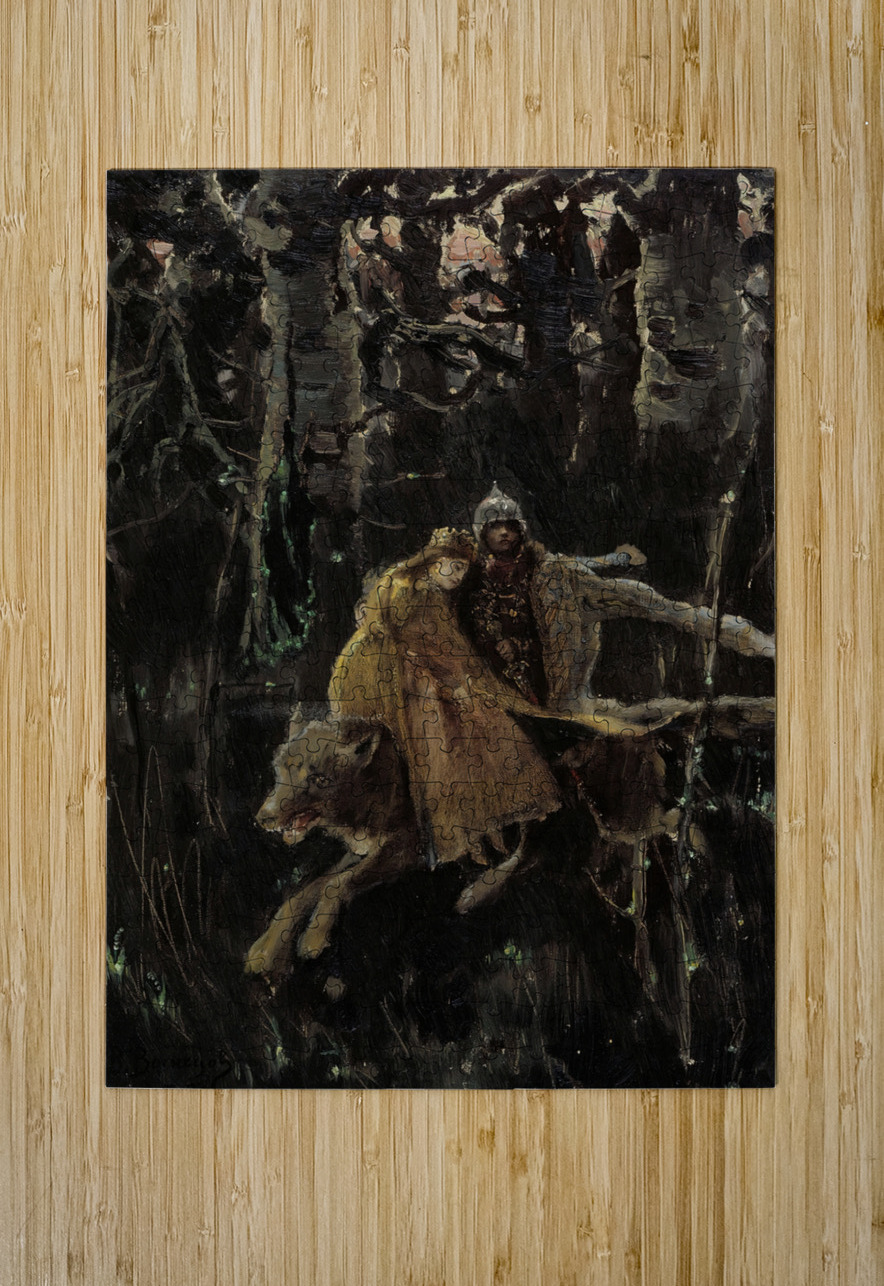 Ivan Zarevitsh [1880] by Victor Mikhailovich Vasnetsov [1848–1926] MyCozyFineArt Puzzle printing
