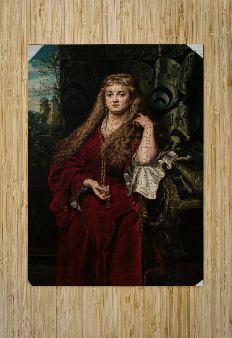 Castellan’s Daughter [1934] by Jan Matejko [1838–1893] MyCozyFineArt Puzzle printing