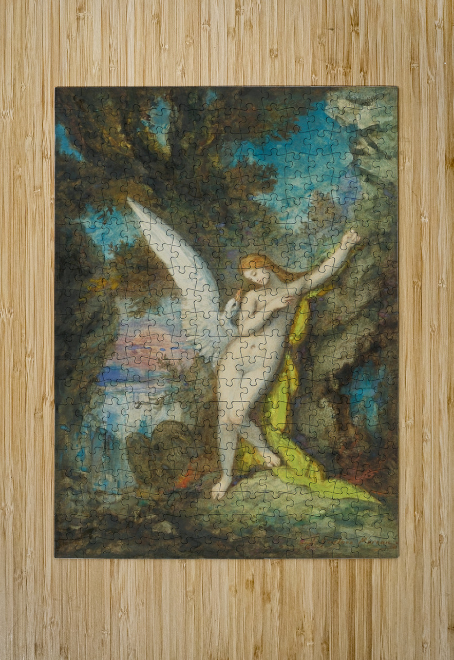 Leda Et Le Cygne by Gustave Moreau [1826–1898] MyCozyFineArt Puzzle printing
