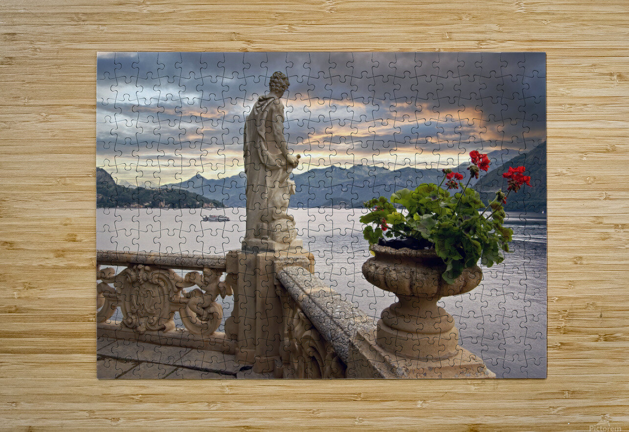 BALCONY ON THE LAKE Sergio Cerrato Puzzle printing