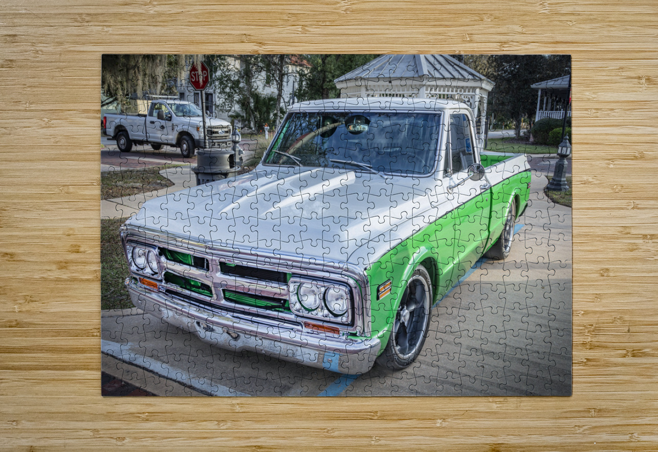 1968 GMC 1500 Series Truck X1 1 Rich Franco Puzzle printing