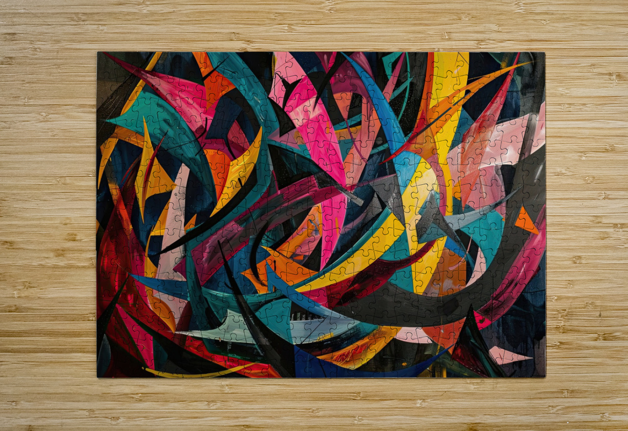 Abstract Expression 78H2P9 45 Abstract Rebellion Puzzle printing