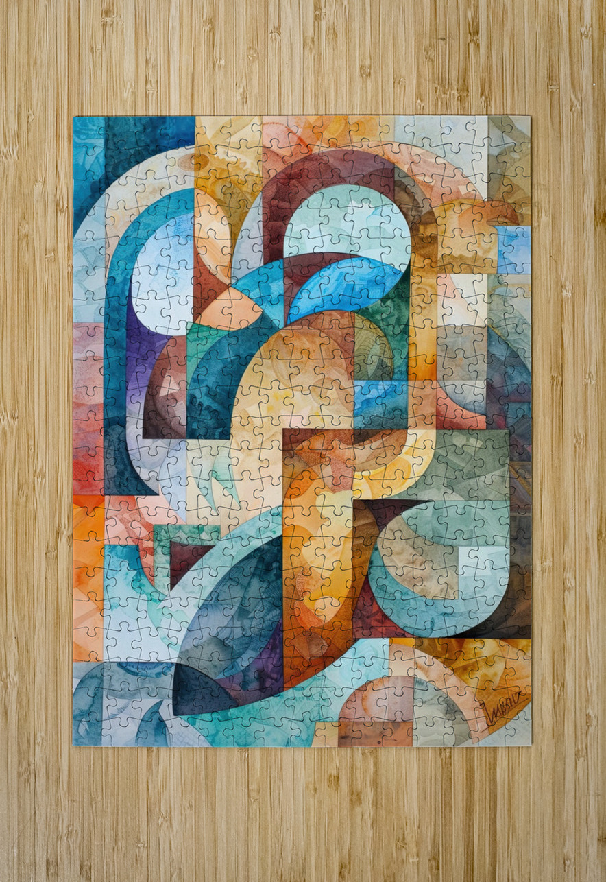 Abstract Interplay 79H2P4 45 Abstract Rebellion Puzzle printing