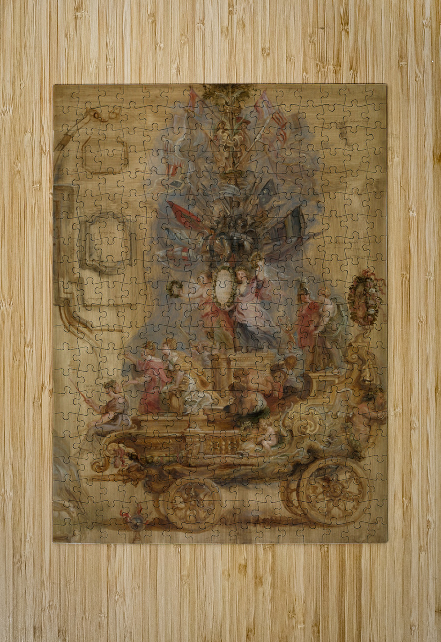 Triumphal Chariot of Kallo [1638] by Peter Paul Rubens [1577–1640] MyCozyFineArt Puzzle printing