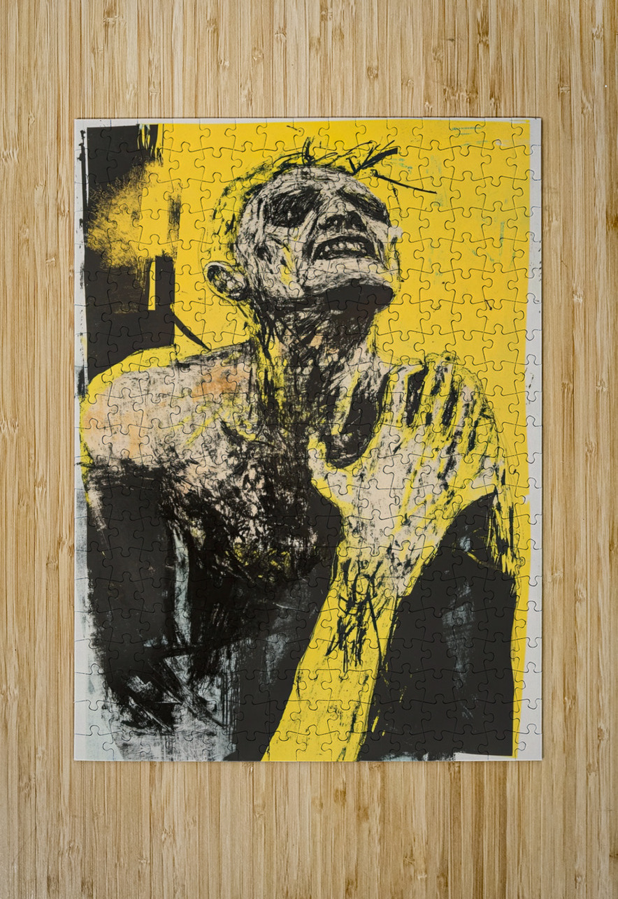 Anguished Figure Y72H9N 55 Abstract Rebellion Puzzle printing
