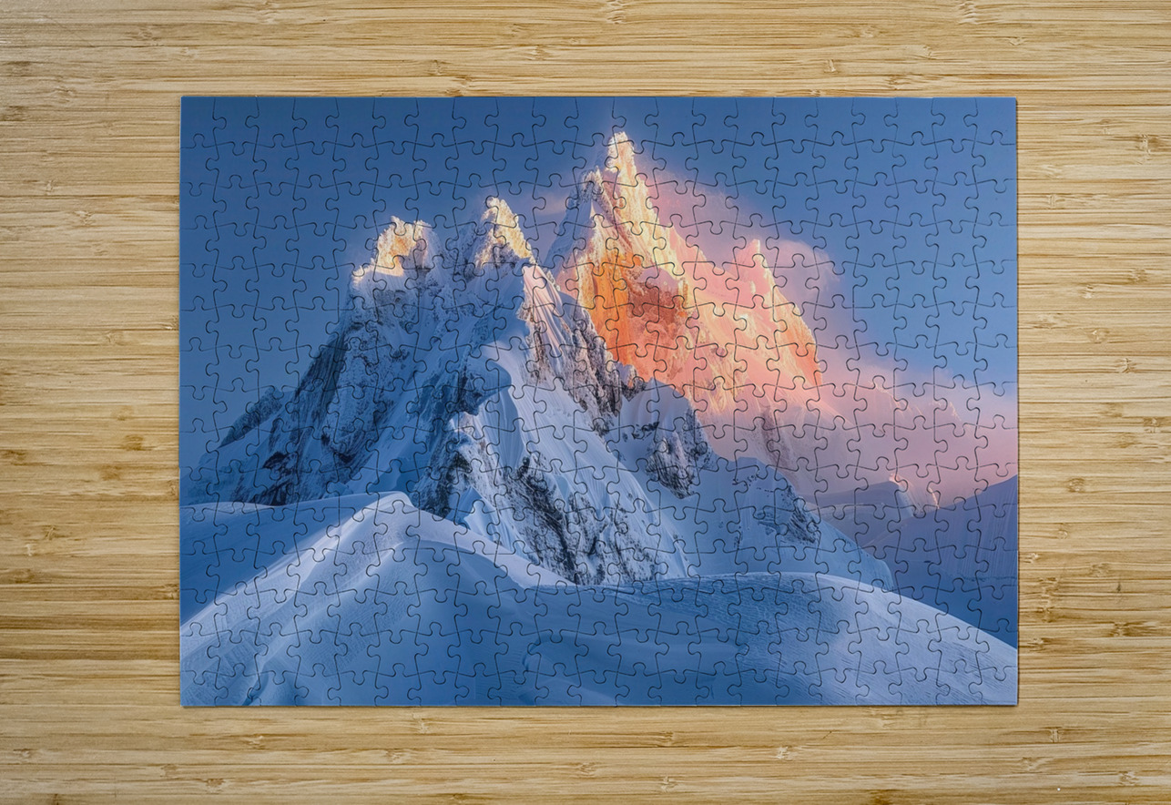 Alpine Glow Ascent Y29H7N 63 Abstract Rebellion Puzzle printing